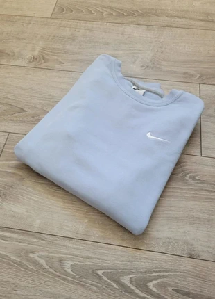 pull / sweat nike swoosh bleu clair / ciel logo blanc brodé taille M homme - SKU 365, brand: Nike, condition: Very good, size: M, €27.99, €30.09 includes Buyer Protection Pro