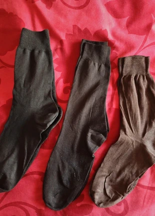 Lote 3 pares de calcetines marrones hombre T 40 - 42, brand: Local, condizioni: Ottime, taglia: S | 38–42, €10.90, €12.15 include la Protezione acquisti