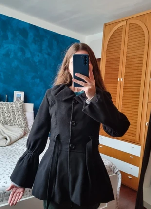 Cappotto nero - Taglia S, Made in Italy, état: Très bon état, taille: S / 36 / 8, 10,00 €, 11,20 € Protection acheteurs incluse