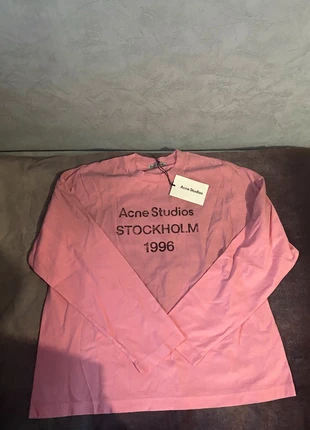 T-shirt manches longues Acne Studios rose, marca: Acne Studios, estado: Novo sem etiquetas, tamanho: M, €90.00, €95.20 inclui Proteção do Comprador