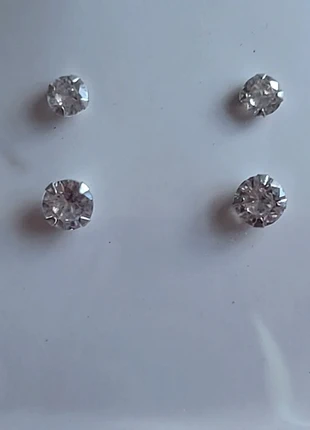 Lot de 2 boucles d’oreilles argent 925 – Neuves, condition: New with tags, €12.00, €13.30 includes Buyer Protection