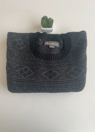 Eddie Bauer Men’s Knit Sweater L – Grey Pattern, merk: Eddie Bauer, staat: Nieuw zonder prijskaartje, maat: L, € 19,99, € 21,69 inclusief Kopersbescherming