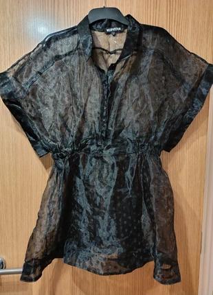 Gorgeous see through black dress, brand: Misspap, condition: Very good, size: XL / 14, £3.50, £4.38 includes Buyer Protection