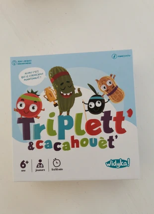 Jeu de société triplette cacahouet, brand: Widyka, condizioni: Ottime, €4.00, €4.90 include la Protezione acquisti