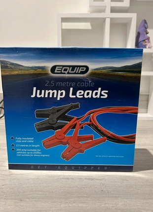 Car jump leads, brand: Equipe, condition: New with tags, £2.50, £3.33 includes Buyer Protection
