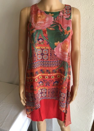 Robe légère Femme Desigual Multicolore - Taille XS, brand: Desigual, condition: Very good, size: XS / 34 / 6, €18.00, €19.60 includes Buyer Protection Pro
