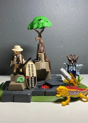 Playmobil Jungle et aventurier avec monstres - Très Bon État, marke: Playmobil, zustand: Sehr gut, größe: Einheitsgröße, 7,50 €, 8,58 € inklusive Vinted-Käuferschutz