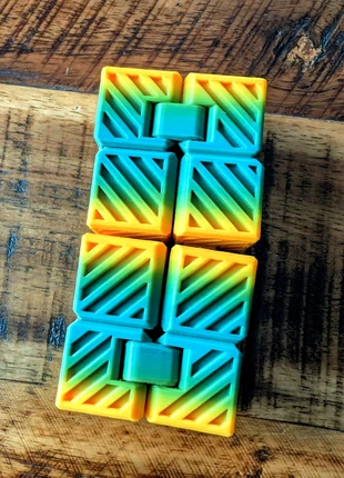 Cube Infini Imprimé en 3D - Le Jouet Anti-Stress Parfait !, marque: RECREAJU, état: Neuf sans étiquette, taille: Taille unique, 5,50 €, 6,48 € Protection acheteurs (Pro) incluse