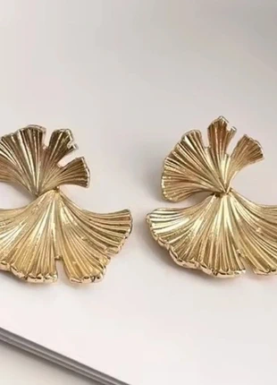 Pendientes forma de hoja de Ginkgo, marque: Local, état: Neuf avec étiquette, 3,50 €, 4,38 € Protection acheteurs incluse