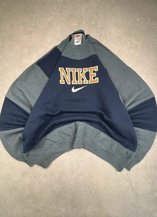 Sweat Nike Vintage Y2K Made In USA Retro Style Boxy - Marine Gris - Taille XL, T105., brand: Nike, condition: Very good, size: XL, €35.00, €37.45 includes Buyer Protection