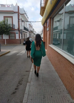 Vestido fiesta, marque: Local, état: Bon état, taille: L / 40 / 12, 6,00 €, 7,00 € Protection acheteurs incluse