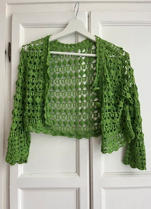 Gilet court crochet, brand: Vintage Dressing, condition: Very good, size: XS / 34 / 6, €2.00, €2.80 includes Buyer Protection