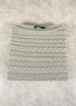 Ralph Lauren – Pull torsadé gris perle – col bateau – Taille XL ajusté Code 286N, marque: Lauren Ralph Lauren, état: Très bon état, taille: XL / 42 / 14, 30,00 €, 32,20 € Protection acheteurs (Pro) incluse