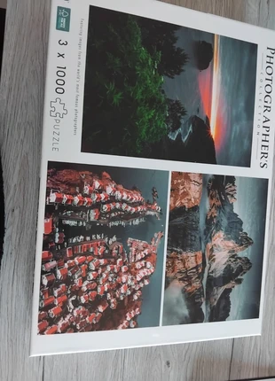 3 puzzles 1000P 69x51 cm photographes collection, état: Neuf sans étiquette, 5,00 €, 5,95 € Protection acheteurs incluse