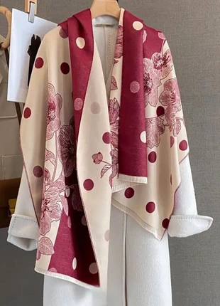 Grande châle élégante pour femmes hiver - Imprimé floral bohème, marque: Tendance, état: Neuf sans étiquette, 23,00 €, 24,85 € Protection acheteurs incluse