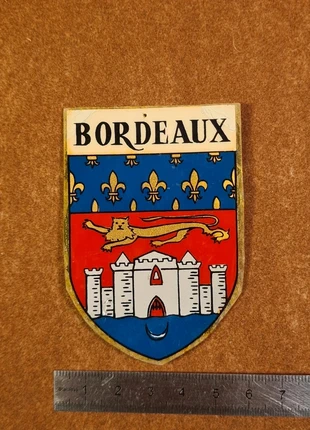 Patch écusson plastique vintage ancien – Bordeaux, brand: Bordeaux, condizioni: Ottime, €3.00, €3.85 include la Protezione acquisti Pro