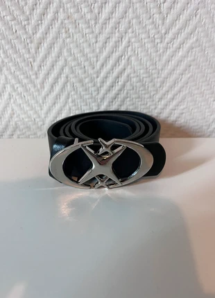 Ceinture y2k noire et chrome, brand: Corteiz, condition: Very good, size: 44 in | 110 cm, €6.00, €7.00 includes Buyer Protection