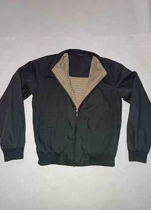 Veste Teddy Smith Harrington noire doublure écossaise, brand: Teddy Smith, condizioni: Buone, taglia: M, €10.00, €11.20 include la Protezione acquisti