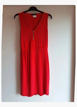 Robe 154 rouge Morgan XS zip devant, marque: Morgan, état: Très bon état, taille: XS / 34 / 6, 12,00 €, 13,30 € Protection acheteurs (Pro) incluse