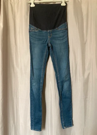 Jean grossesse super skinny high rib S, marque: H&M, état: Satisfaisant, taille: S / 36 / 8, 3,50 €, 4,38 € Protection acheteurs incluse