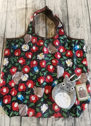 Sac cabas mon voisin Totoro motifs fleurs à pois ghibli hayao miyazaki, brand: Totoro, condition: New without tags, €15.90, €17.40 includes Buyer Protection Pro