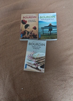 Lot de 3 livres de Françoise Bourdin à 3 euros le tout, état: Très bon état, 3,00 €, 3,85 € Protection acheteurs incluse