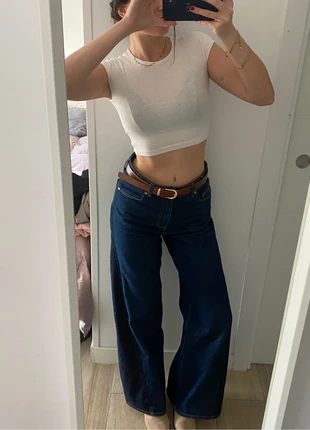 Top blanco, brand: Zara, condizioni: Buone, taglia: S / IT 40 / EU 36, €3.00, €3.85 include la Protezione acquisti