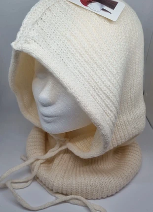 Balaclava, creme, estado: Nuevo con etiquetas, tamaño: Talla única, 10,00 €, 11,20 € Protección al comprador incluida