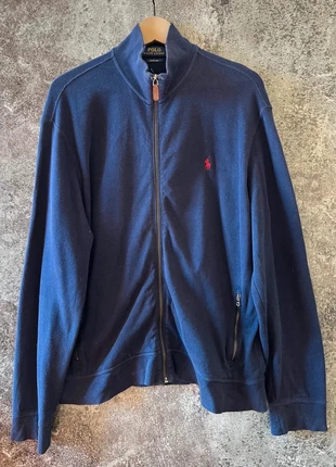 Gilet Cardigan coton bleu homme Ralph Lauren taille L Chaleco hombre Gilet uomo Weste Herren, merk: Ralph Lauren, staat: Heel goed, maat: L, € 52,00, € 55,30 inclusief Kopersbescherming