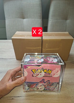 Lot de 2 acryliques pour display 36 boosters Pokémon aimantée épaisse anti uv, brand: Acrylique, condition: Very good, size: One size, €32.00, €34.30 includes Buyer Protection Pro