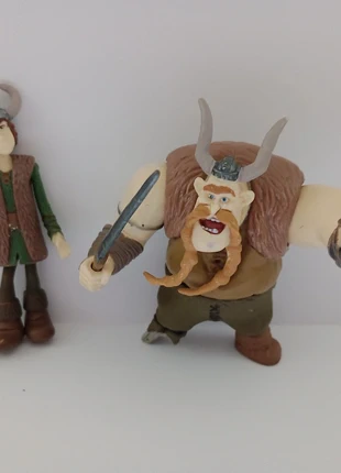 #Hiccup and #Gobber Figurines, brand: NO LABEL, condition: Very good, £5.99, £6.99 includes Buyer Protection