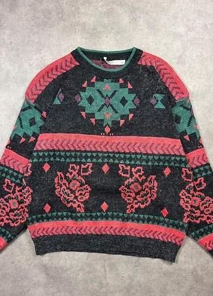 Sweat Hiver Vintage Dressing Broadway Motif Knitwear Laine Rétro Fuschia Crewneck - Taille XL, marque: Vintage Dressing, état: Très bon état, taille: XL, 24,00 €, 25,90 € Protection acheteurs incluse