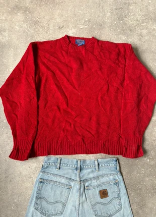 Pull d’hiver à motifs cable knit ethnic vintage 80s 90s 00s y2k en laine, marque: Pendleton, état: Bon état, taille: L, 25,00 €, 26,95 € Protection acheteurs (Pro) incluse