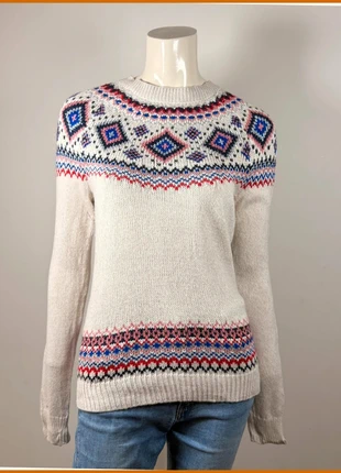 Vintage Fair Isle sweater for women, cozy winter knit, size S, marque: Vintage Dressing, état: Très bon état, taille: S / 36 / 8, 20,90 €, 22,65 € Protection acheteurs incluse