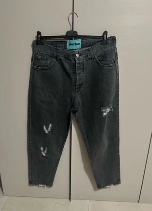 Jeans grigio scuro Libertine con strappi uomo L, marque: Libertine, état: Très bon état, taille: L, 8,00 €, 9,10 € Protection acheteurs incluse