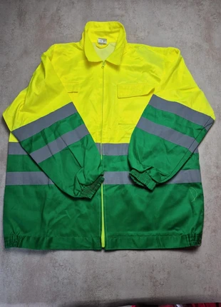 Veste de travail haute visibilité vert jaune réfléchissante CNSS 3XL homme, marque: CNSS, état: Neuf sans étiquette, taille: XXXL, 15,00 €, 16,45 € Protection acheteurs incluse