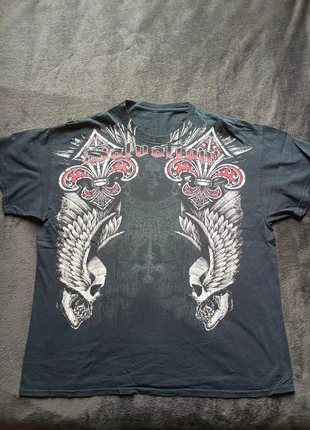 Skull T-Shirt, marque: Affliction, état: Bon état, taille: L, 30,00 €, 32,20 € Protection acheteurs (Pro) incluse