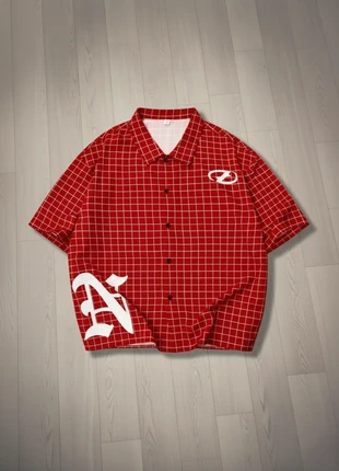 Vintage Chemisette à Carreaux Rouge Gothique, brand: Vintage Dressing, condition: Very good, size: M, €40.00, €42.70 includes Buyer Protection