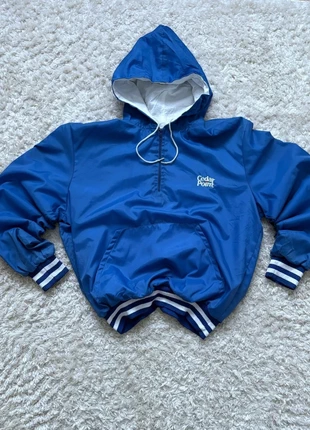 Veste américaine coupe-vent Holloway – bleu ciel / Cedar Point vintage pour homme / Taille M, brand: Holloway, condition: Very good, size: M, €20.00, €21.70 includes Buyer Protection