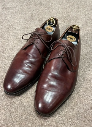 Crocket & Jones Derby Shoes, Dark Brown Burnished, size 12, brand: Crockett & Jones, condition: Good, size: 12, £125.00, £131.95 includes Buyer Protection