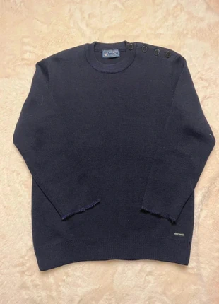 Pull Saint James bleu marine - Taille M, brand: Saint James, condition: Very good, size: M, €55.00, €58.45 includes Buyer Protection