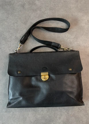 💼 Sacoche homme Longchamp cuir vintage – Super état – Taille idéale PC/dossiers, brand: Longchamp, condition: Very good, €80.00, €84.70 includes Buyer Protection Pro