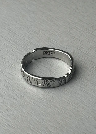 Bague martelée vintage chrome y2k, brand: CHROME, condition: New without tags, size: Adjustable, €12.00, €13.30 includes Buyer Protection