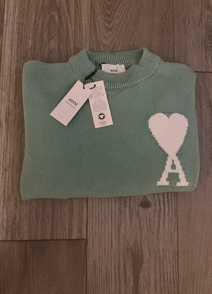 🧥 Pull AMI Paris vert – Taille s, marque: Classique, état: Neuf avec étiquette, taille: S / 36 / 8, 95,00 €, 100,45 € Protection acheteurs incluse
