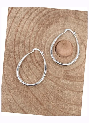 Boucle d’oreille ovale, brand: Argent, condition: New without tags, €6.00, €7.00 includes Buyer Protection Pro