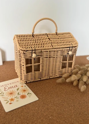 Panier de rangement en forme de maison – Plastique, merk: sans marque, staat: Heel goed, € 18,00, € 19,60 inclusief Kopersbescherming