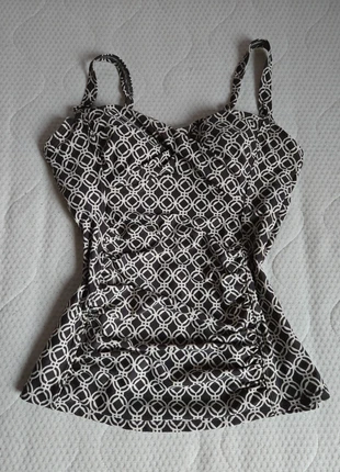 Top bustier matière maillot de bain froncé plissé caraco vintage y2k coquette, brand: COQUETTE, condition: Very good, size: L / 40 / 12, €7.00, €8.05 includes Buyer Protection