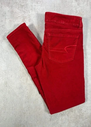 Pantalon En Velours Côtelé / Corduroy american eagle rouge uni velours cotele poches taille 6, marque: Vintage Dressing, état: Très bon état, taille: M / 38 / 10, 5,00 €, 5,95 € Protection acheteurs (Pro) incluse