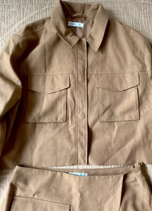 Ensemble jupe short/veste beige 40, marque: Primark, état: Très bon état, taille: L / 40 / 12, 14,99 €, 16,44 € Protection acheteurs incluse