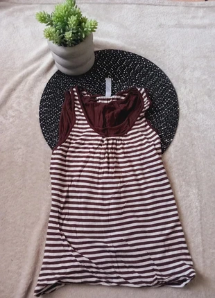 Débardeur marron rayé Caprice de Fille – 14 ans, marke: Caprice de Fille, zustand: Sehr gut, größe: 14 Jahre / 164, 3,50 €, 4,38 € inklusive Vinted-Käuferschutz